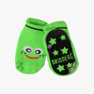 Skidders Baby Boys Grip Socks “Green Frog”