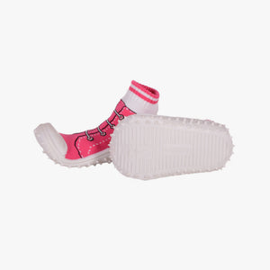 Skidders Baby Girls Shoes “Pink Sneaker Laces”