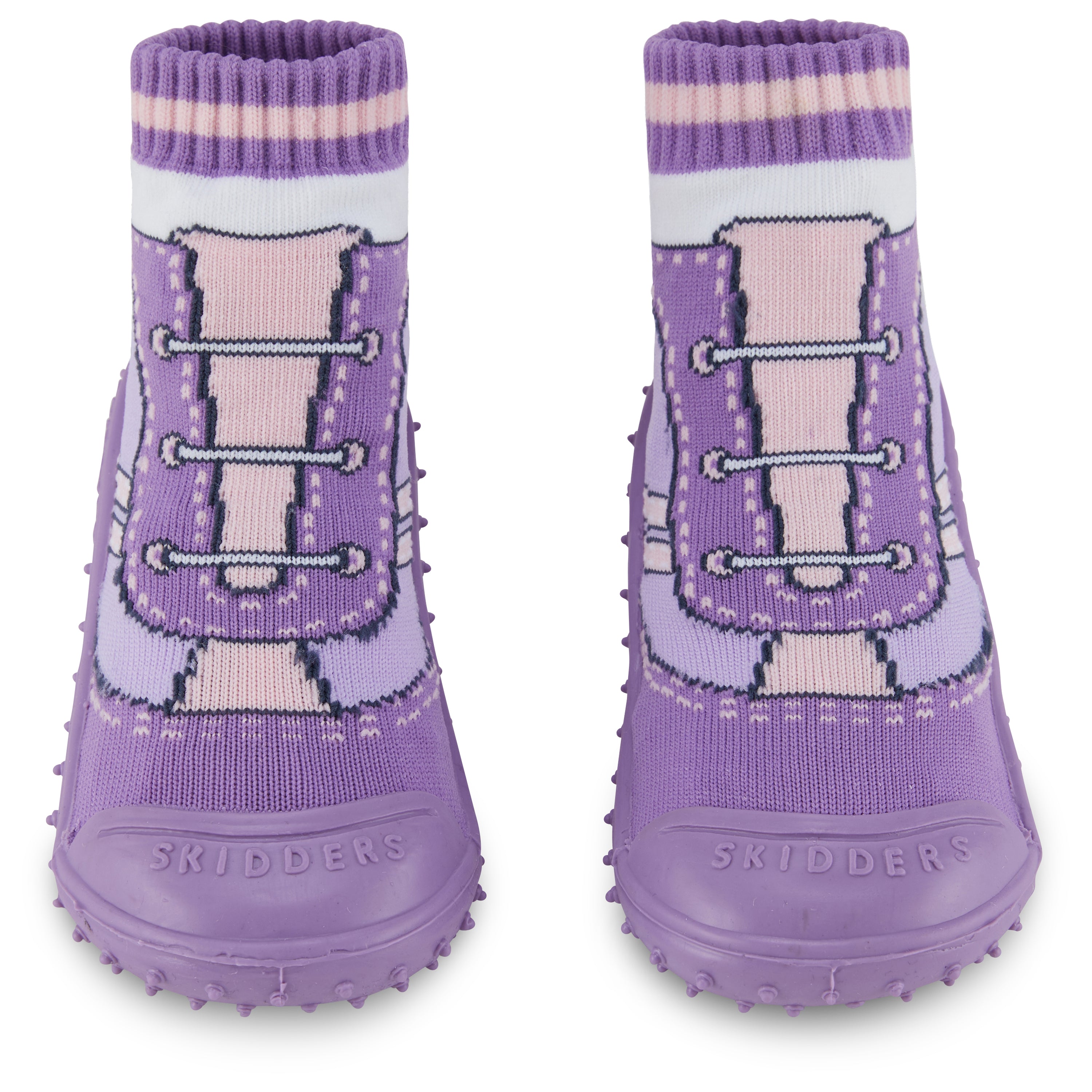 Skidders Purple Grip Shoes