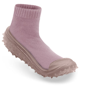 Skidders Baby Girls Pink Crystal Grip Shoes