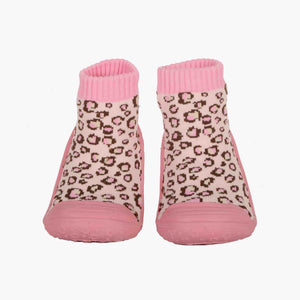 Skidders Baby Girls Grip Shoes “Leopard”