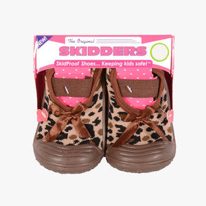 Skidders Baby Girls Mary Jane Shoes “Leopard”