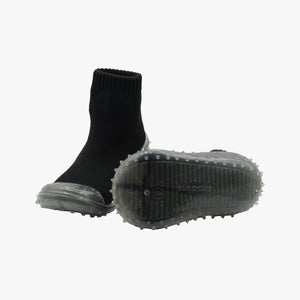 Skidders Black Crystal Grip Shoes