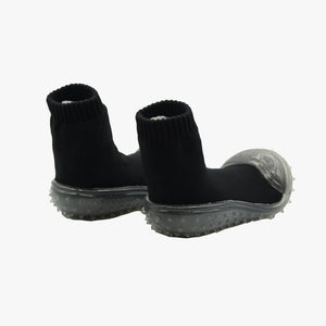 Skidders Black Crystal Grip Shoes